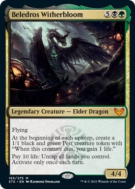 Image for Beledros Witherbloom (163) [Strixhaven: School of Mages] - Magic: The Gathering