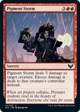 Image for Pigment Storm (111) [Strixhaven: School of Mages] - Magic: The Gathering