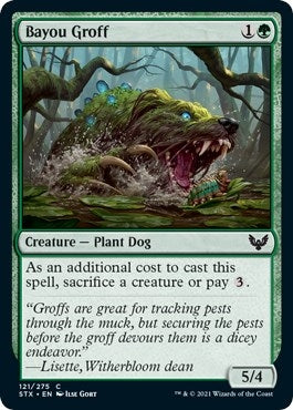 Image for Bayou Groff (121) [Strixhaven: School of Mages] - Magic: The Gathering