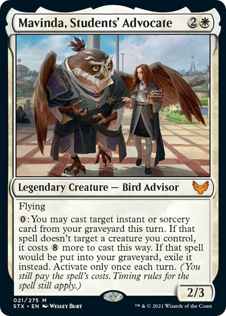 Image for Mavinda, Students' Advocate (21) [Strixhaven: School of Mages] - Magic: The Gathering