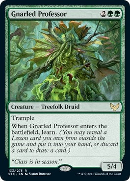 Image for Gnarled Professor (133) [Strixhaven: School of Mages] - Magic: The Gathering