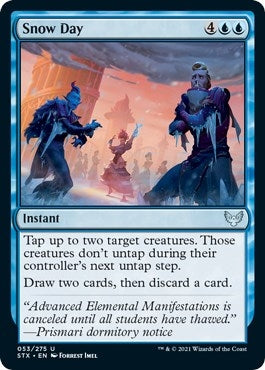 Image for Snow Day (53) [Strixhaven: School of Mages] - Magic: The Gathering
