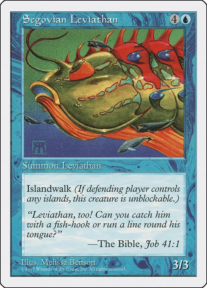 Image for Segovian Leviathan [Fifth Edition] - Magic: The Gathering
