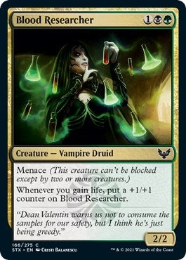 Image for Blood Researcher (166) [Strixhaven: School of Mages] - Magic: The Gathering