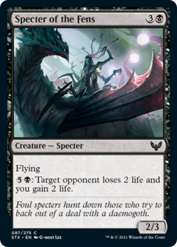 Image for Specter of the Fens (87) [Strixhaven: School of Mages] - Magic: The Gathering