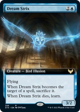 Image for Dream Strix (Extended Art) (296) [Strixhaven: School of Mages] - Magic: The Gathering