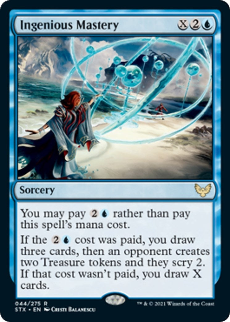 Image for Ingenious Mastery (44) [Strixhaven: School of Mages] - Magic: The Gathering