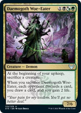 Image for Daemogoth Woe-Eater (175) [Strixhaven: School of Mages] - Magic: The Gathering