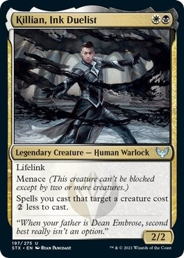 Image for Killian, Ink Duelist (197) [Strixhaven: School of Mages] - Magic: The Gathering
