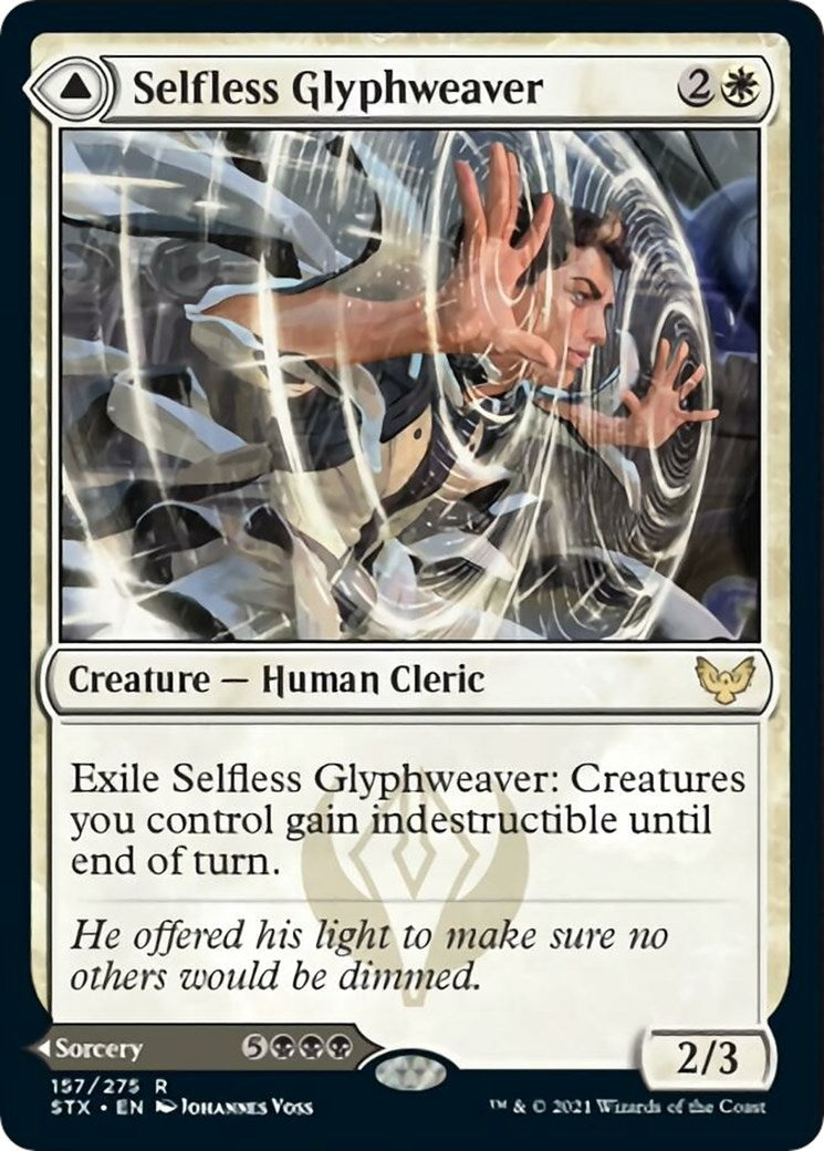 Image for Selfless Glyphweaver (157) [Strixhaven: School of Mages] - Magic: The Gathering