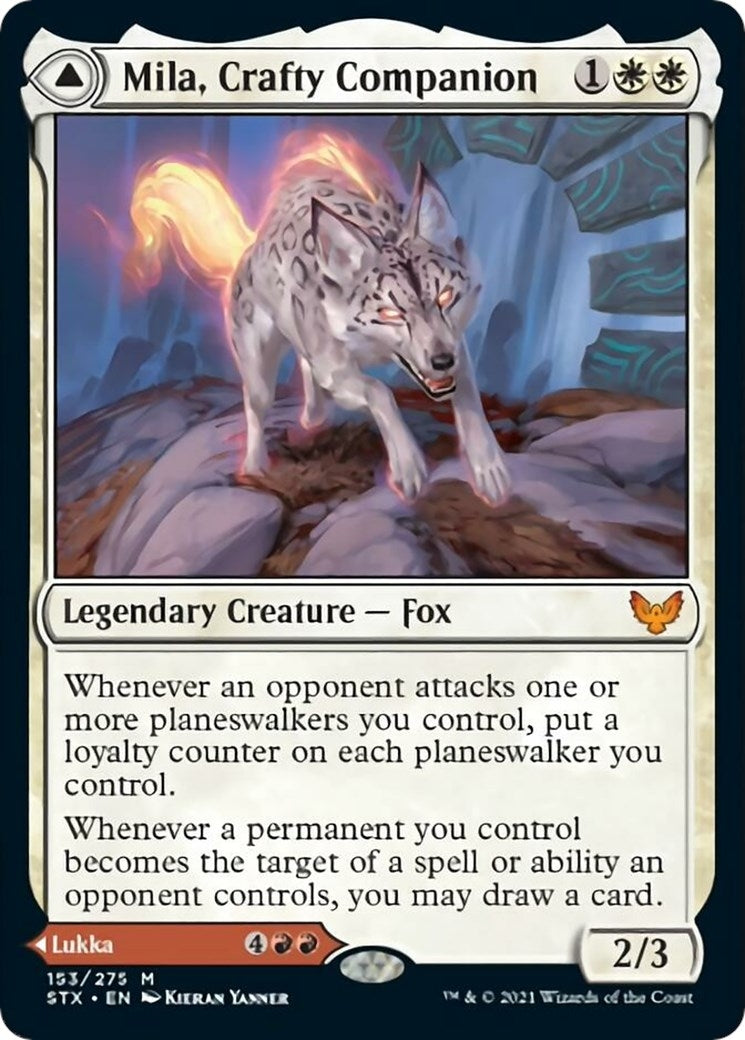 Image for Mila, Crafty Companion (153) [Strixhaven: School of Mages] - Magic: The Gathering