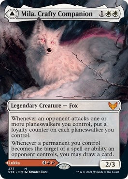 Image for Mila, Crafty Companion (Borderless) (277) [Strixhaven: School of Mages] - Magic: The Gathering