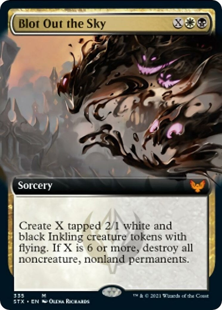 Image for Blot Out the Sky (Extended Art) (335) [Strixhaven: School of Mages] - Magic: The Gathering