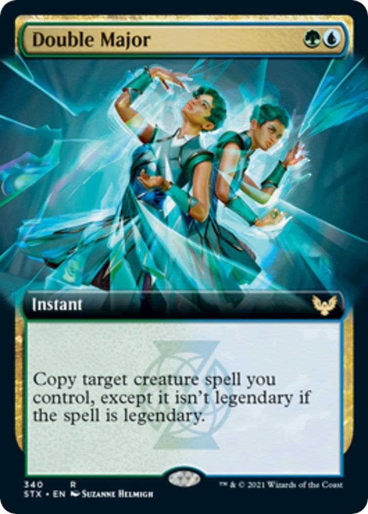 Image for Double Major (Extended Art) (340) [Strixhaven: School of Mages] - Magic: The Gathering