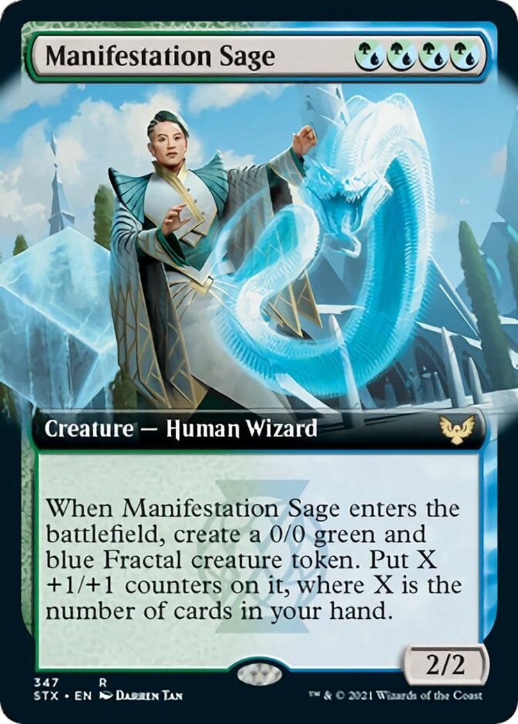 Image for Manifestation Sage (Extended Art) (347) [Strixhaven: School of Mages] - Magic: The Gathering