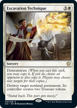 Image for Excavation Technique (16) [Commander 2021] - Magic: The Gathering