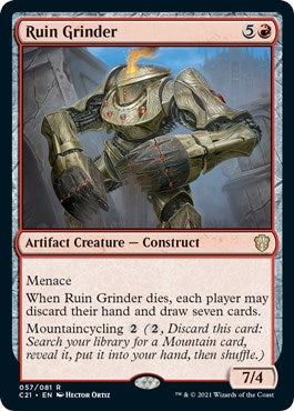 Image for Ruin Grinder (57) [Commander 2021] - Magic: The Gathering