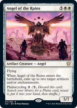 Image for Angel of the Ruins (11) [Commander 2021] - Magic: The Gathering