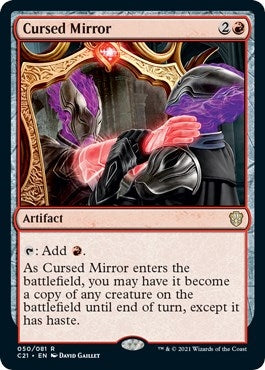 Image for Cursed Mirror (50) [Commander 2021] - Magic: The Gathering