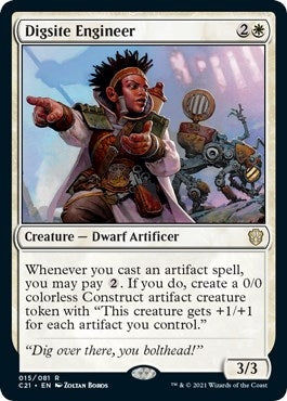 Image for Digsite Engineer (15) [Commander 2021] - Magic: The Gathering