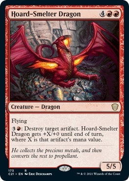 Image for Hoard-Smelter Dragon (173) [Commander 2021] - Magic: The Gathering
