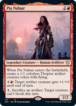 Image for Pia Nalaar (177) [Commander 2021] - Magic: The Gathering