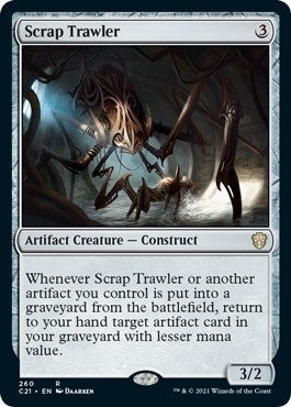 Image for Scrap Trawler (260) [Commander 2021] - Magic: The Gathering