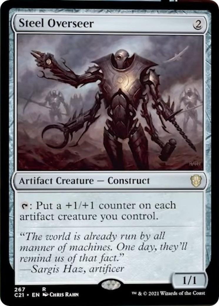 Image for Steel Overseer (267) [Commander 2021] - Magic: The Gathering