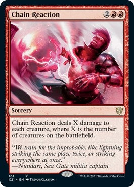 Image for Chain Reaction (161) [Commander 2021] - Magic: The Gathering