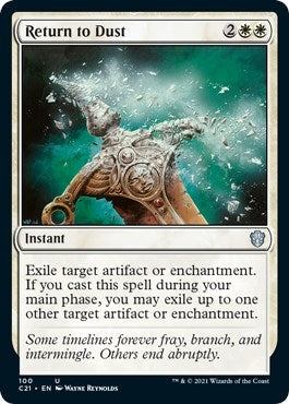 Image for Return to Dust (100) [Commander 2021] - Magic: The Gathering