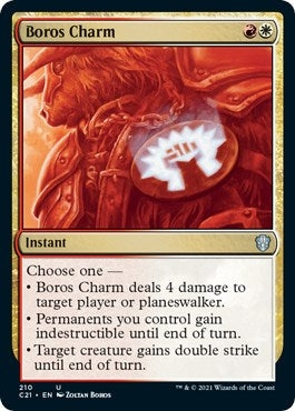 Image for Boros Charm (210) [Commander 2021] - Magic: The Gathering