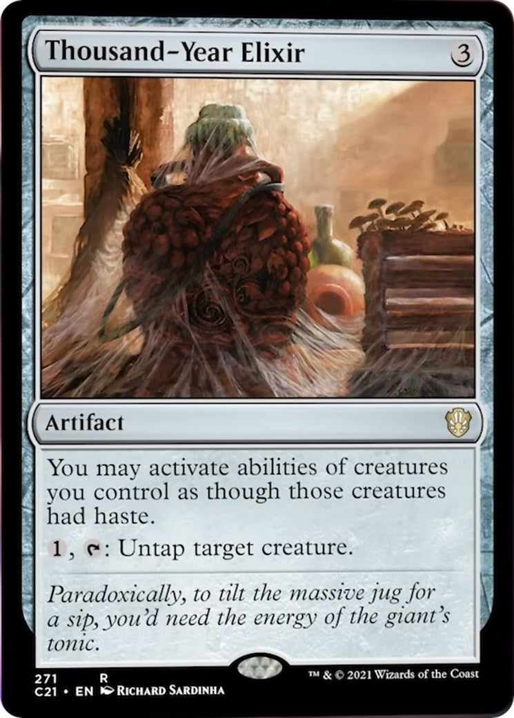 Image for Thousand-Year Elixir (271) [Commander 2021] - Magic: The Gathering