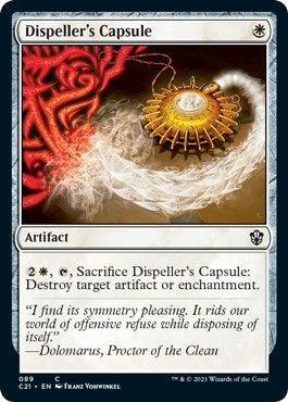 Image for Dispeller's Capsule (89) [Commander 2021] - Magic: The Gathering