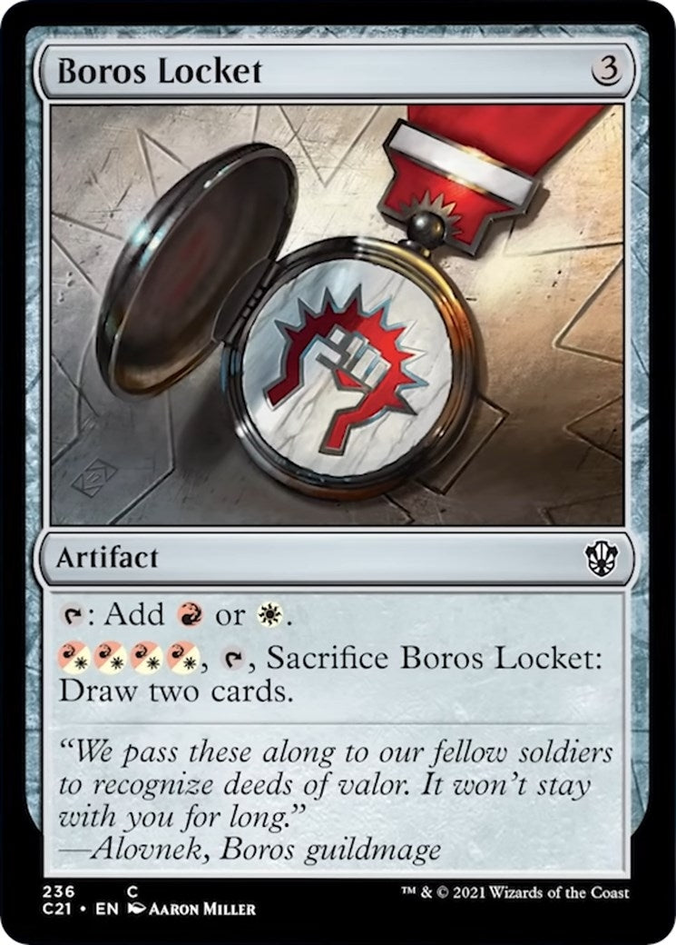 Image for Boros Locket (236) [Commander 2021] - Magic: The Gathering