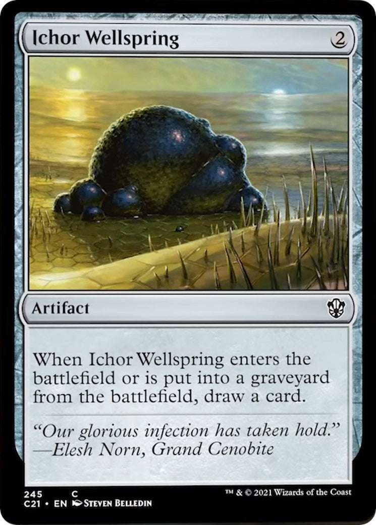Image for Ichor Wellspring (245) [Commander 2021] - Magic: The Gathering