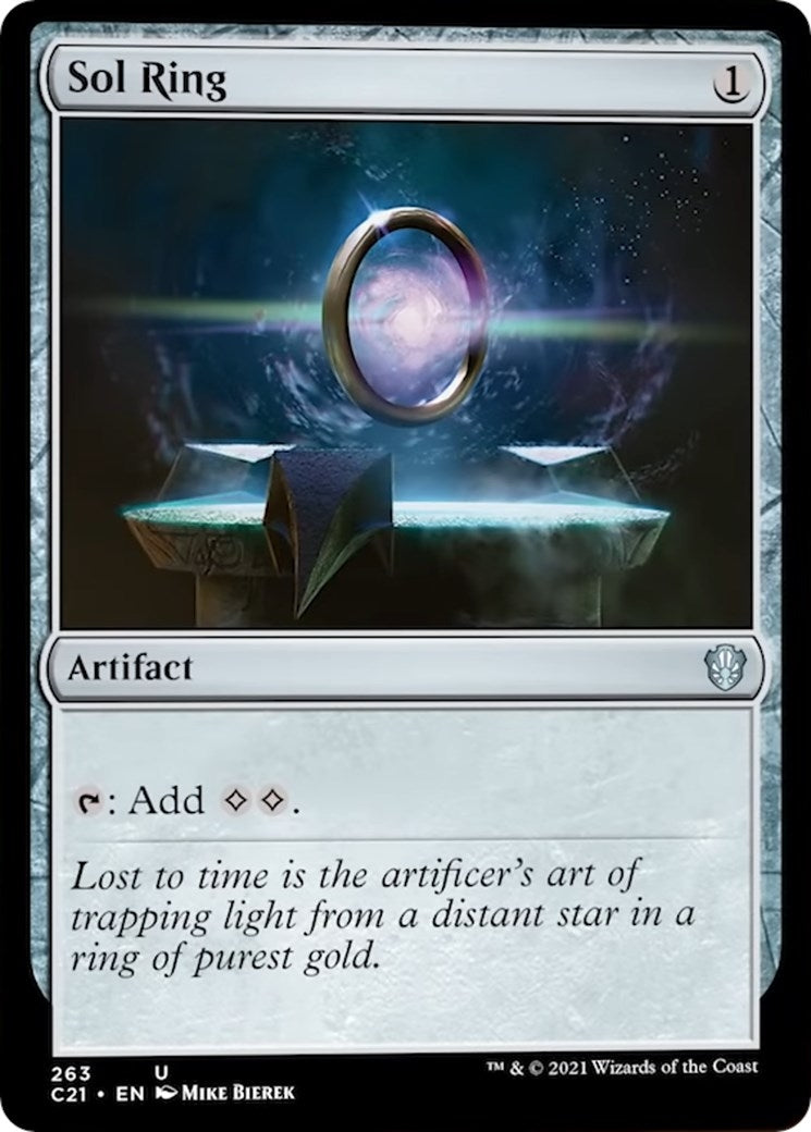 Image for Sol Ring (263) [Commander 2021] - Magic: The Gathering