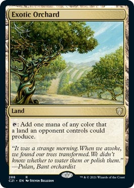 Image for Exotic Orchard (288) [Commander 2021] - Magic: The Gathering