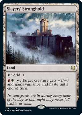 Image for Slayers' Stronghold (318) [Commander 2021] - Magic: The Gathering
