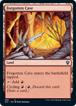 Image for Forgotten Cave (289) [Commander 2021] - Magic: The Gathering