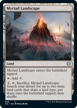 Image for Myriad Landscape (304) [Commander 2021] - Magic: The Gathering