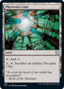 Image for Phyrexia's Core (309) [Commander 2021] - Magic: The Gathering