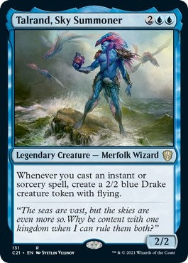 Image for Talrand, Sky Summoner (131) [Commander 2021] - Magic: The Gathering
