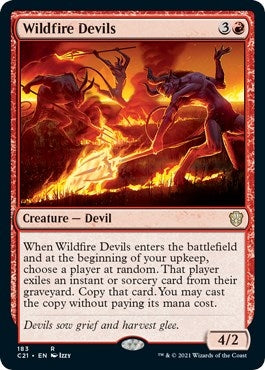Image for Wildfire Devils (183) [Commander 2021] - Magic: The Gathering