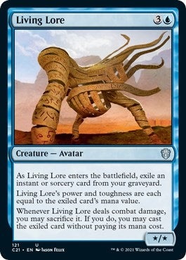 Image for Living Lore (121) [Commander 2021] - Magic: The Gathering