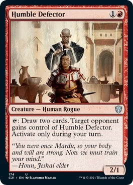 Image for Humble Defector (174) [Commander 2021] - Magic: The Gathering