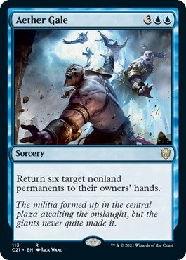 Image for Aether Gale (113) [Commander 2021] - Magic: The Gathering