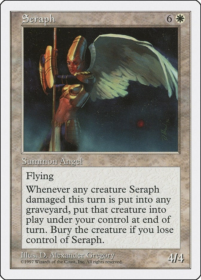Image for Seraph [Fifth Edition] - Magic: The Gathering
