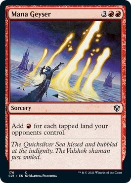 Mana Geyser (176) [Commander 2021]