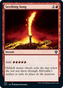 Image for Seething Song (179) [Commander 2021] - Magic: The Gathering