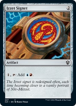 Image for Izzet Signet (247) [Commander 2021] - Magic: The Gathering